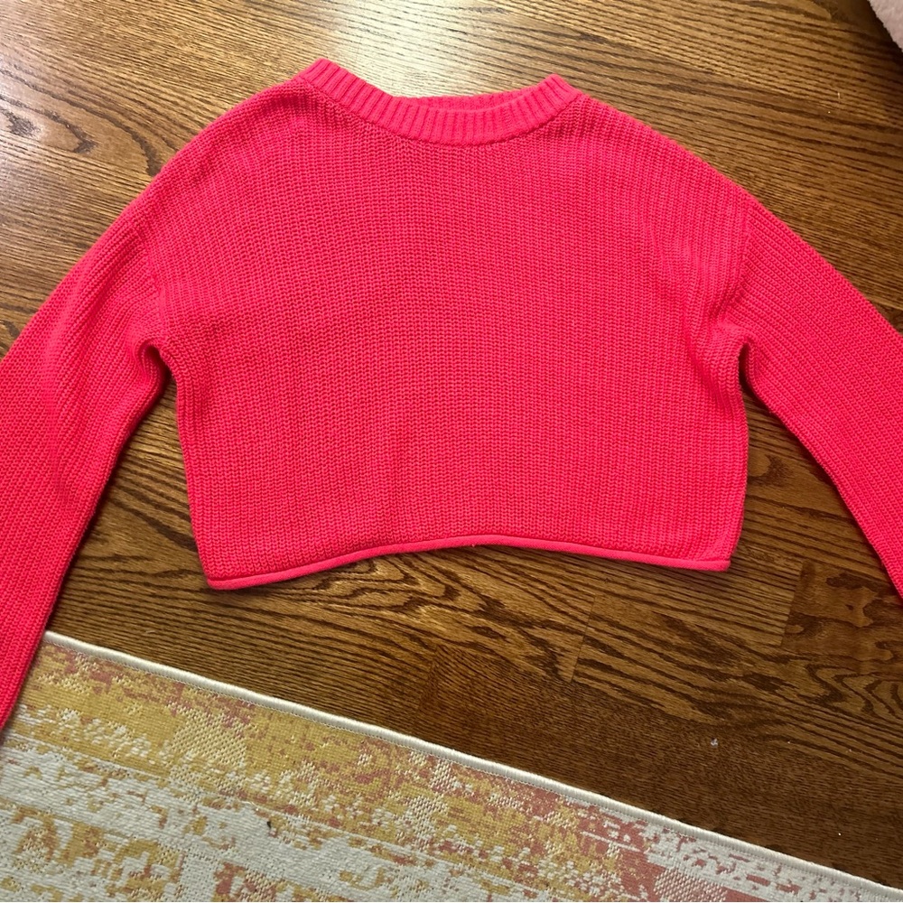 bright pink  Sweater size small
